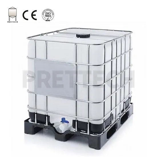 Fourre-tout IBC en acier inoxydable SUS304 1000L